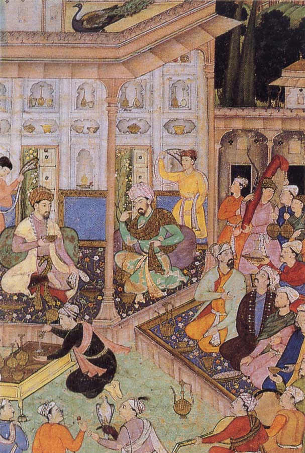 Babur,prince of Kabul,visits his cousin prince Badi uz Zaman of Herat in 1506